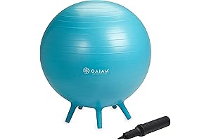 Ergonomic No-Roll Giam Ball Office Chair