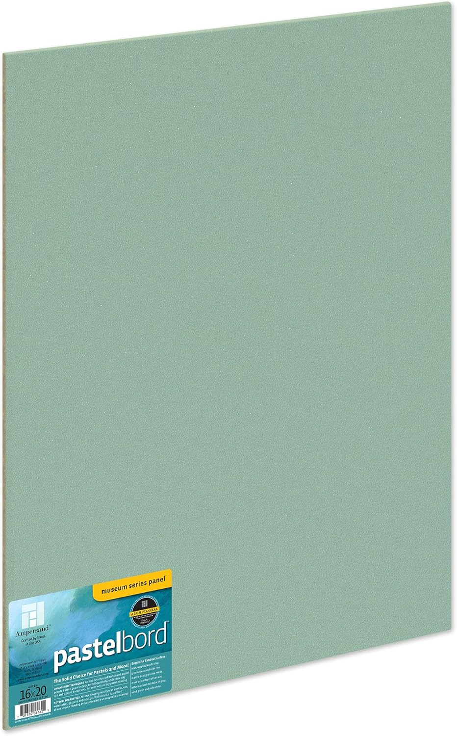 Ampersand Art Supply Museum Series Pastelbord, Green, 16x20 Amazon.co