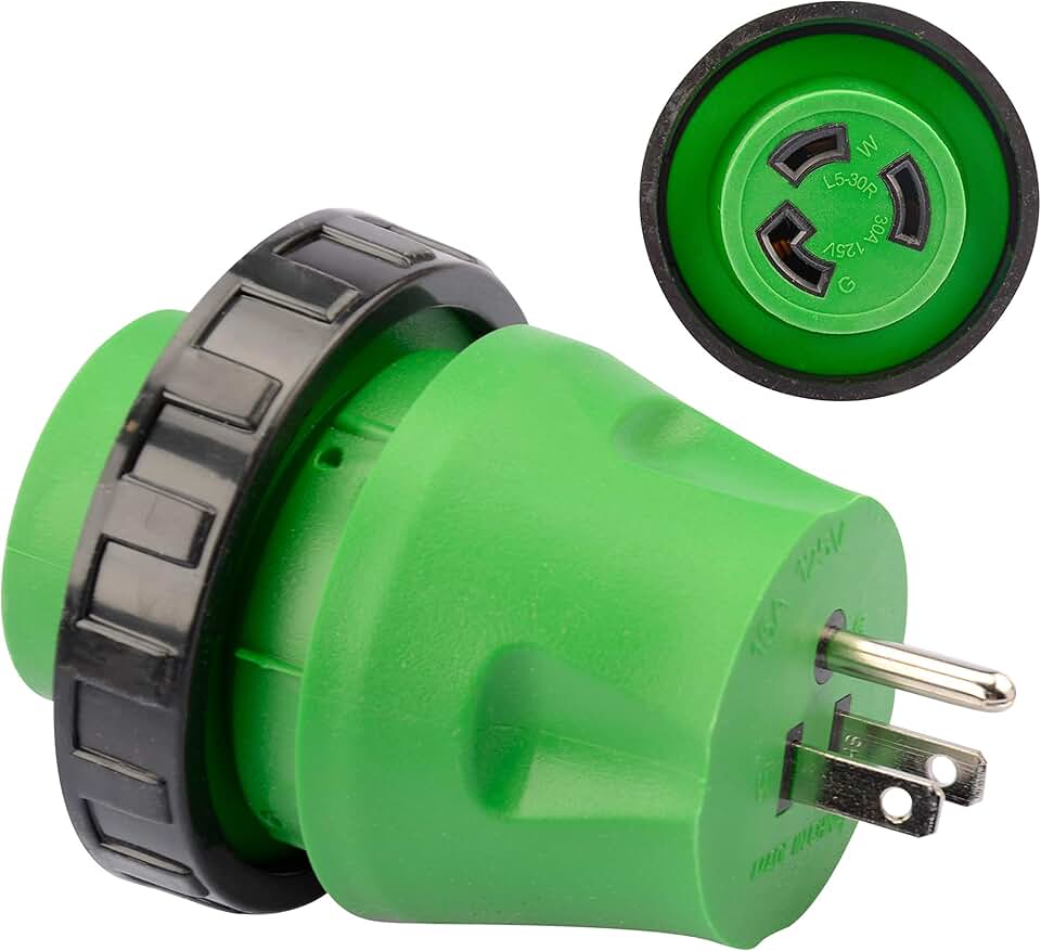 30 amp rv plug to 110v adapter