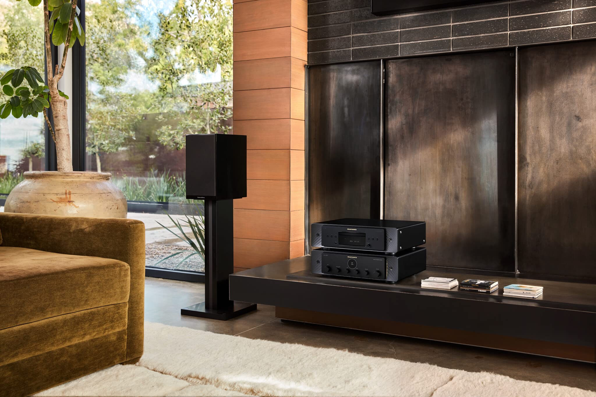Marantz CD60 - Reproductor de CD HiFi con Audio Hi-Res, convertidor Digital/analógico, Circuito Marantz HDAM, Amplificador de Auriculares