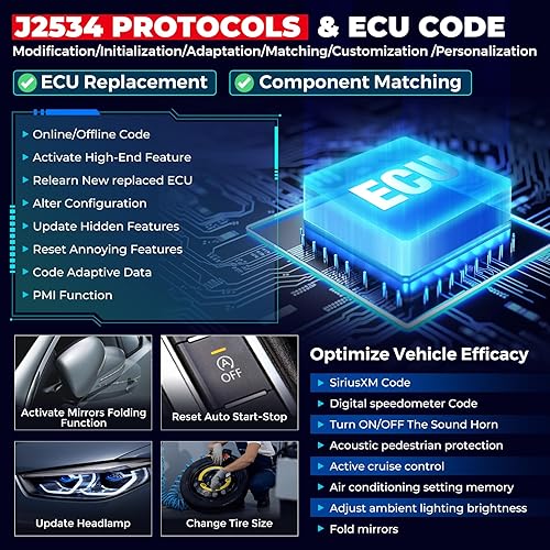 Miniatura 2 de LAUNCH - Escáner X431 PRO3S+Smartlink HD para camiones de diésel o gasolina, herramienta de diagnóstico bidireccional con reprogramación J2534, mapa