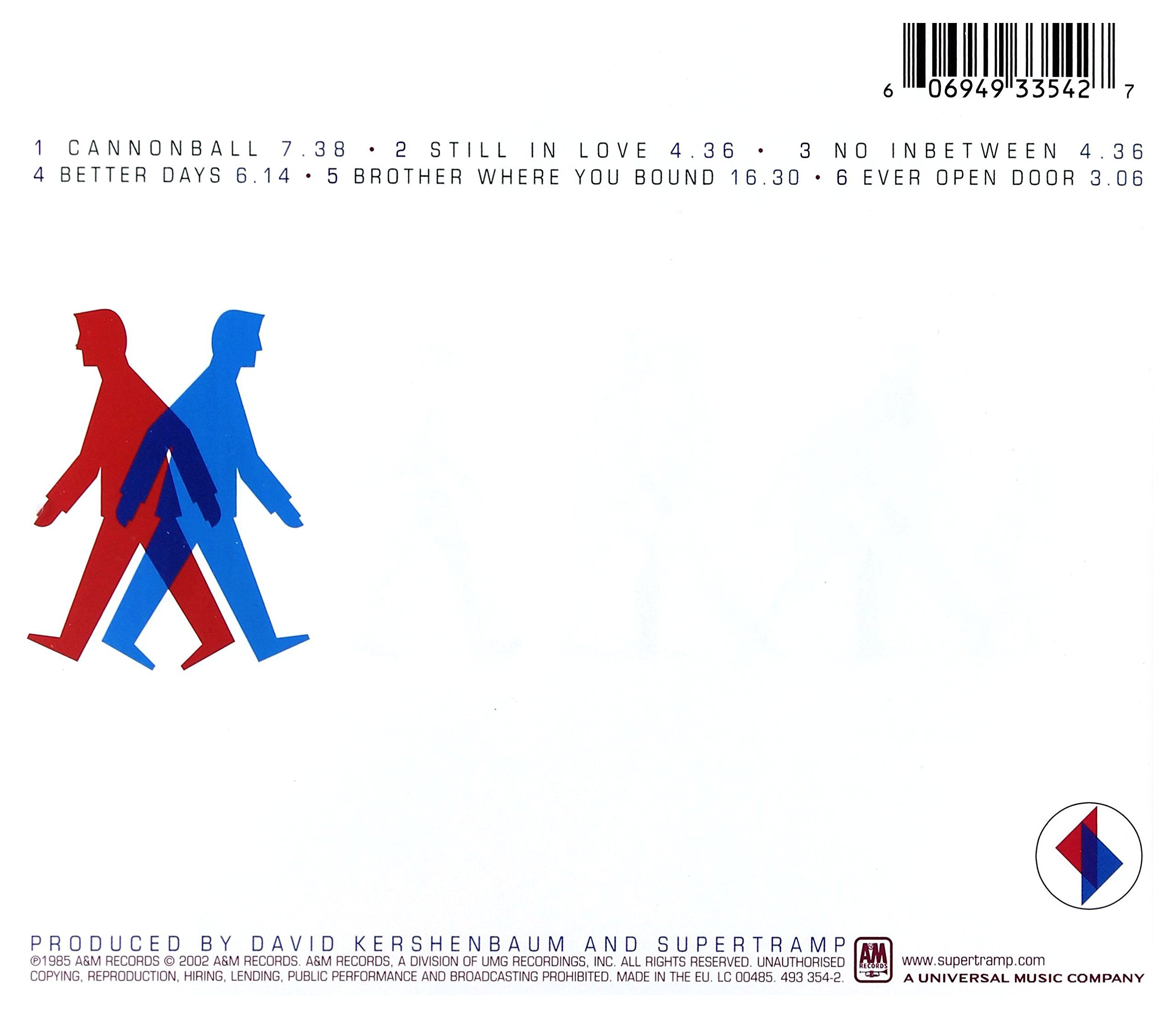 Image secondaire de Supertramp - Brother Where You Bound (CD Remaster 2002)