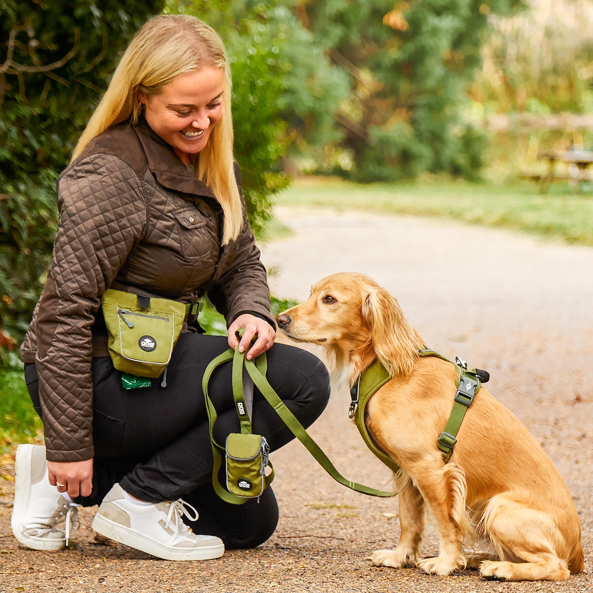 DOG Copenhagen Urban Trail 3.0 Correa, Hunting Green, L