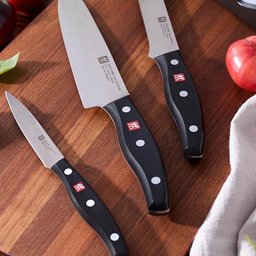 Set Cuchillos Cocina 4 Piezas Acero Inoxidable miniatura 3