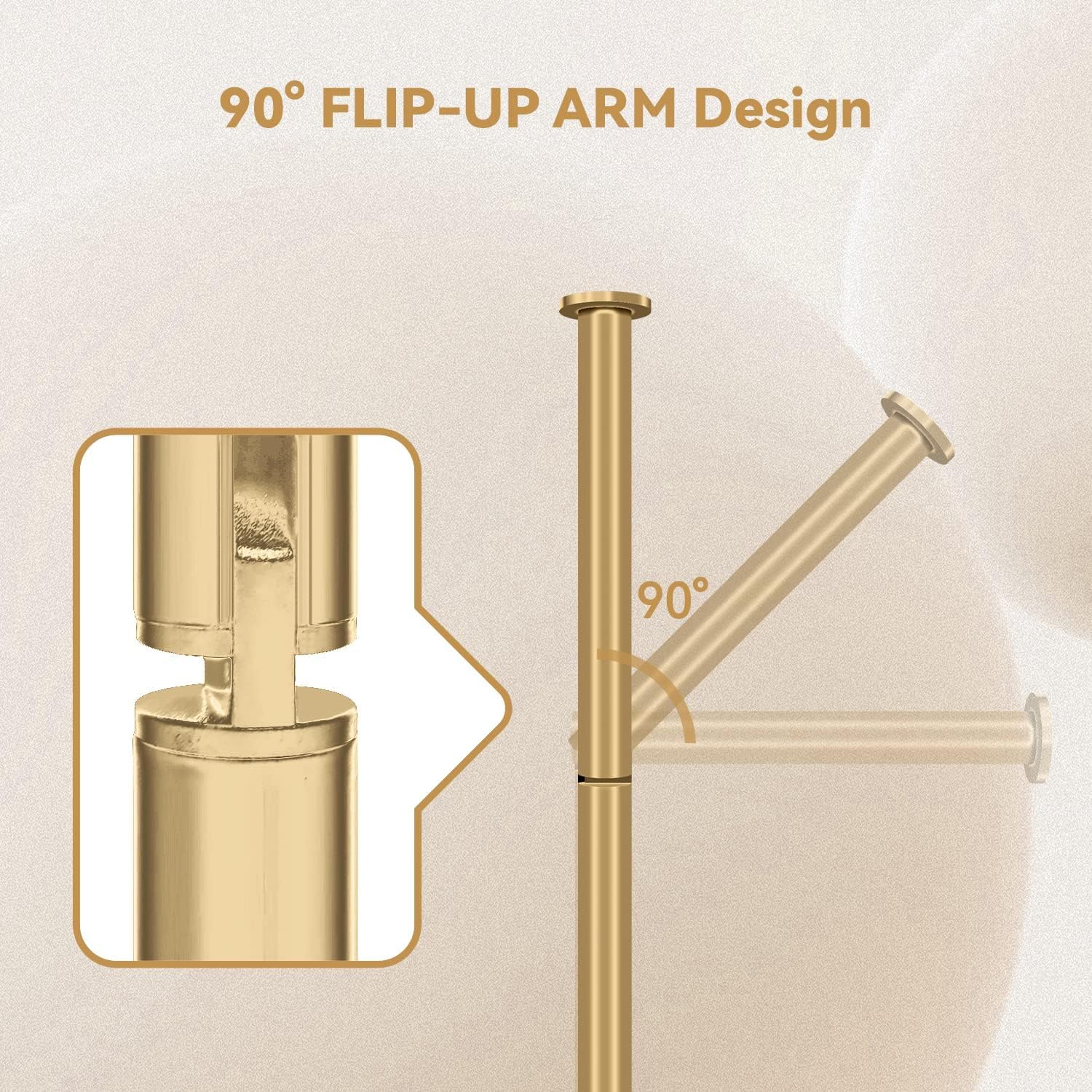 22 Inch Freestanding Toilet Paper Stand, Heavy Duty with 3-4 Roll Reserve — Amazon image 5