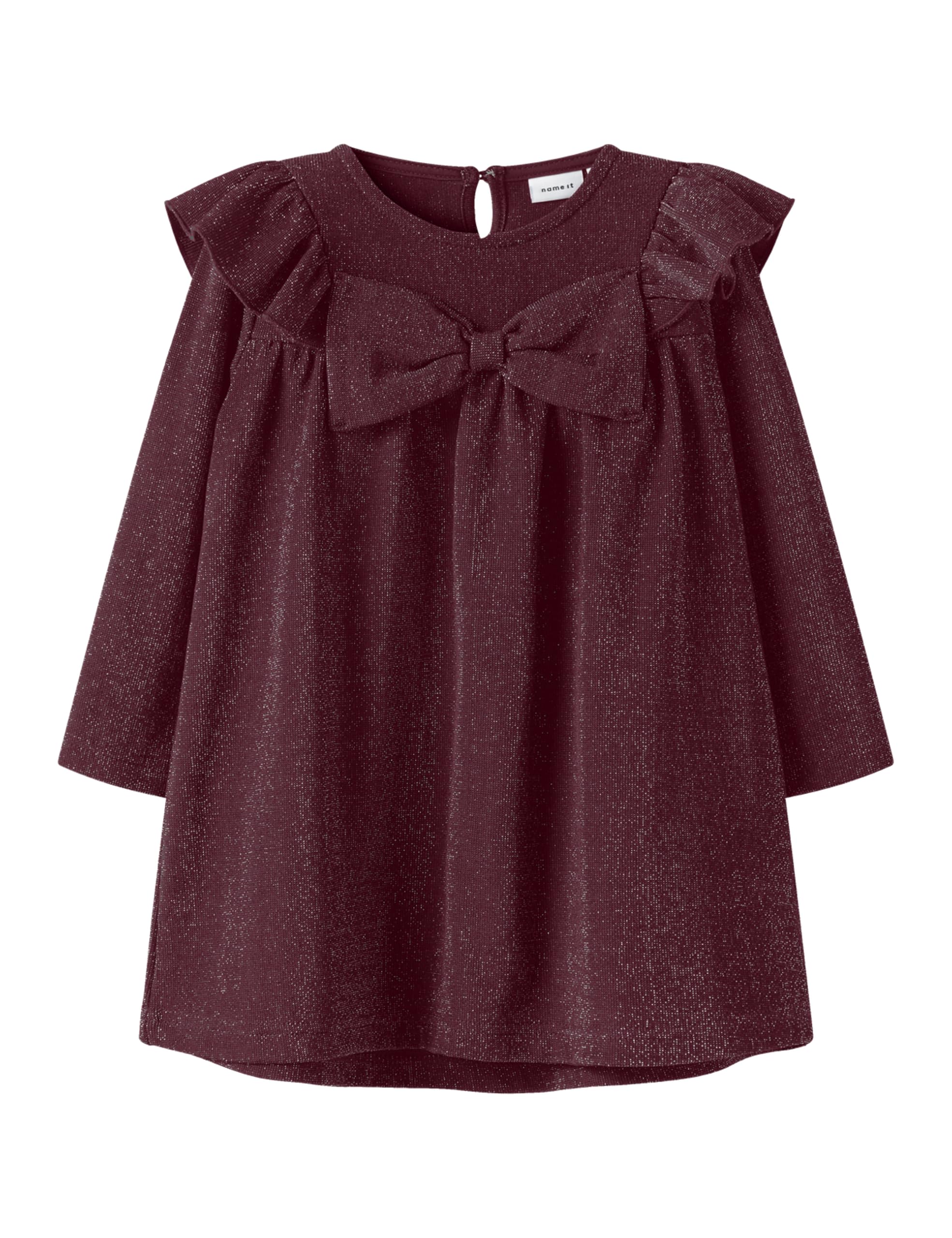 NAME IT Mädchen Nmfroisin M Ls Dress Nmfroisin M Ls Dress (1er Pack)