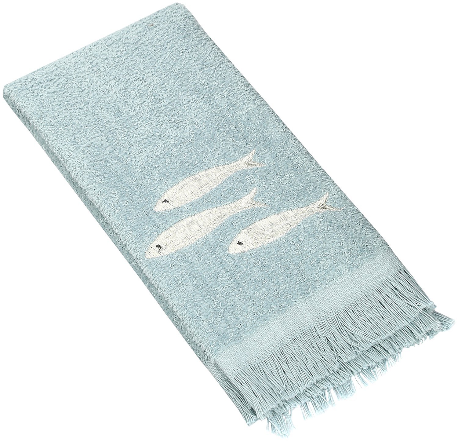 Avanti Linens Nantucket Fingertip Towel, Mineral