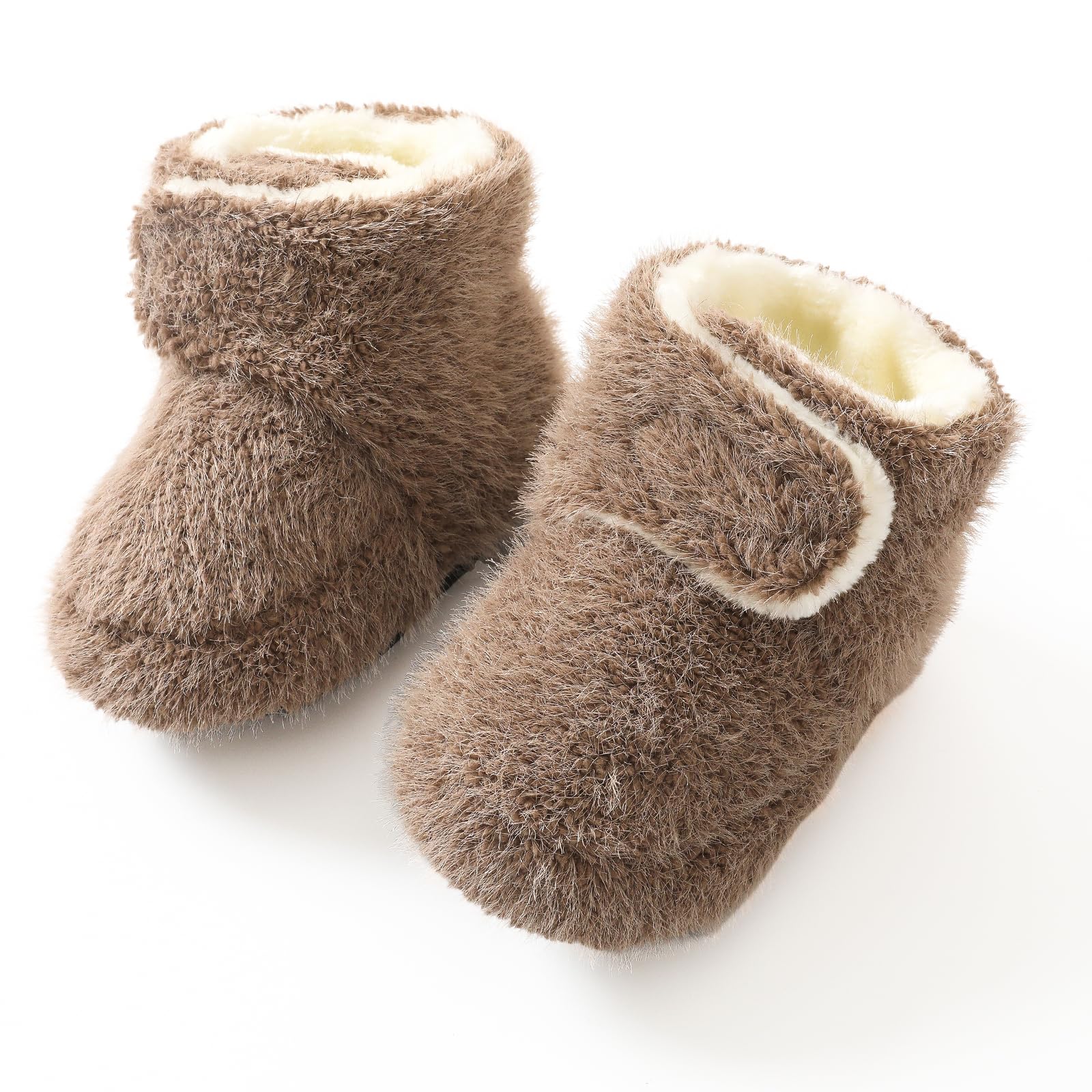 Kleinkind Baby Jungen Mädchen Booties,Unisex Neugeborene Winterschuhe Verdicken Schneestiefel Anti-Rutsch Sohle Weich Kleinkind Warm Sock Schuhe