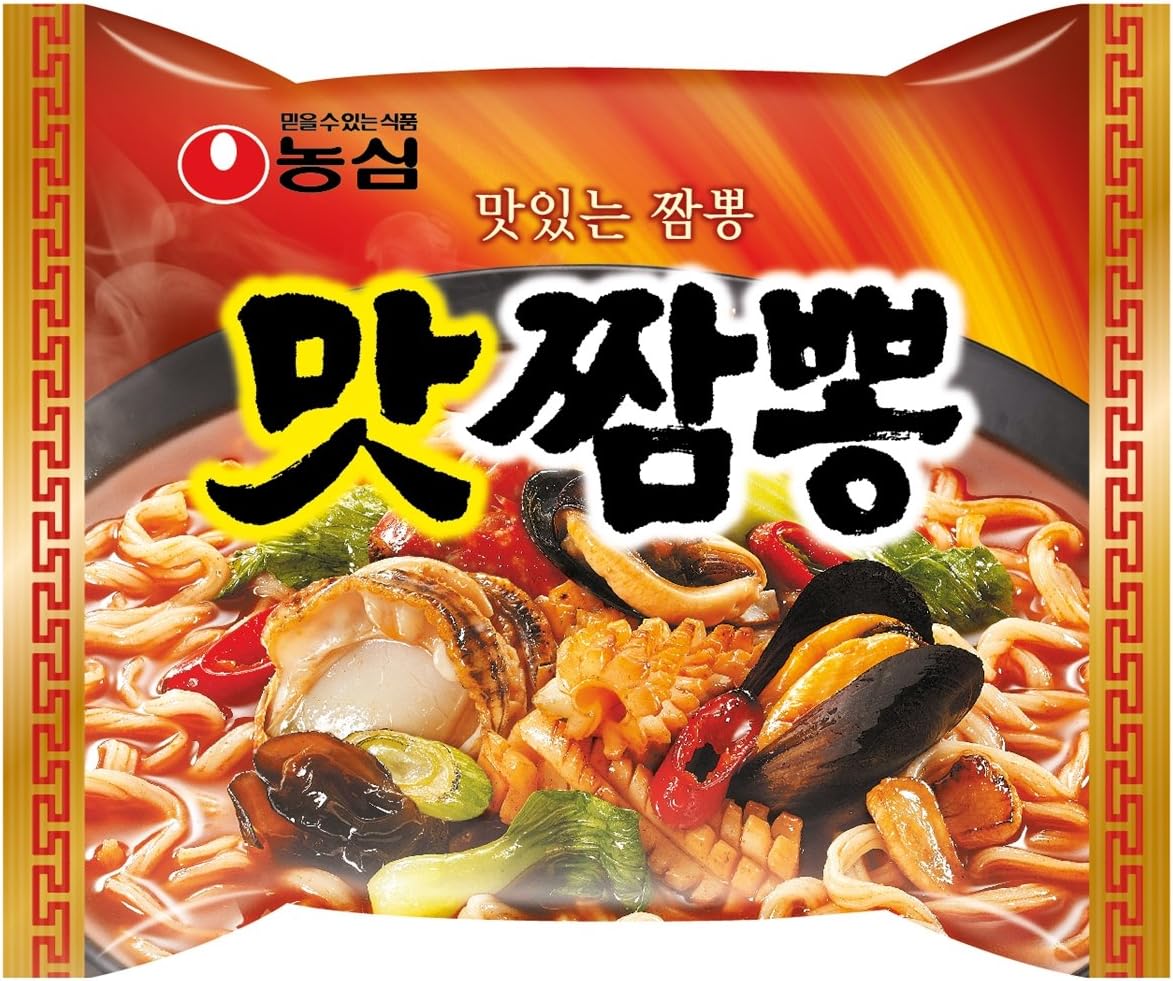 NONG SHIM 農心 マッチャンポン 130g×4個入りパック ノンシン 韓流中華チャンポン 韓国ラーメン インスタントラーメン