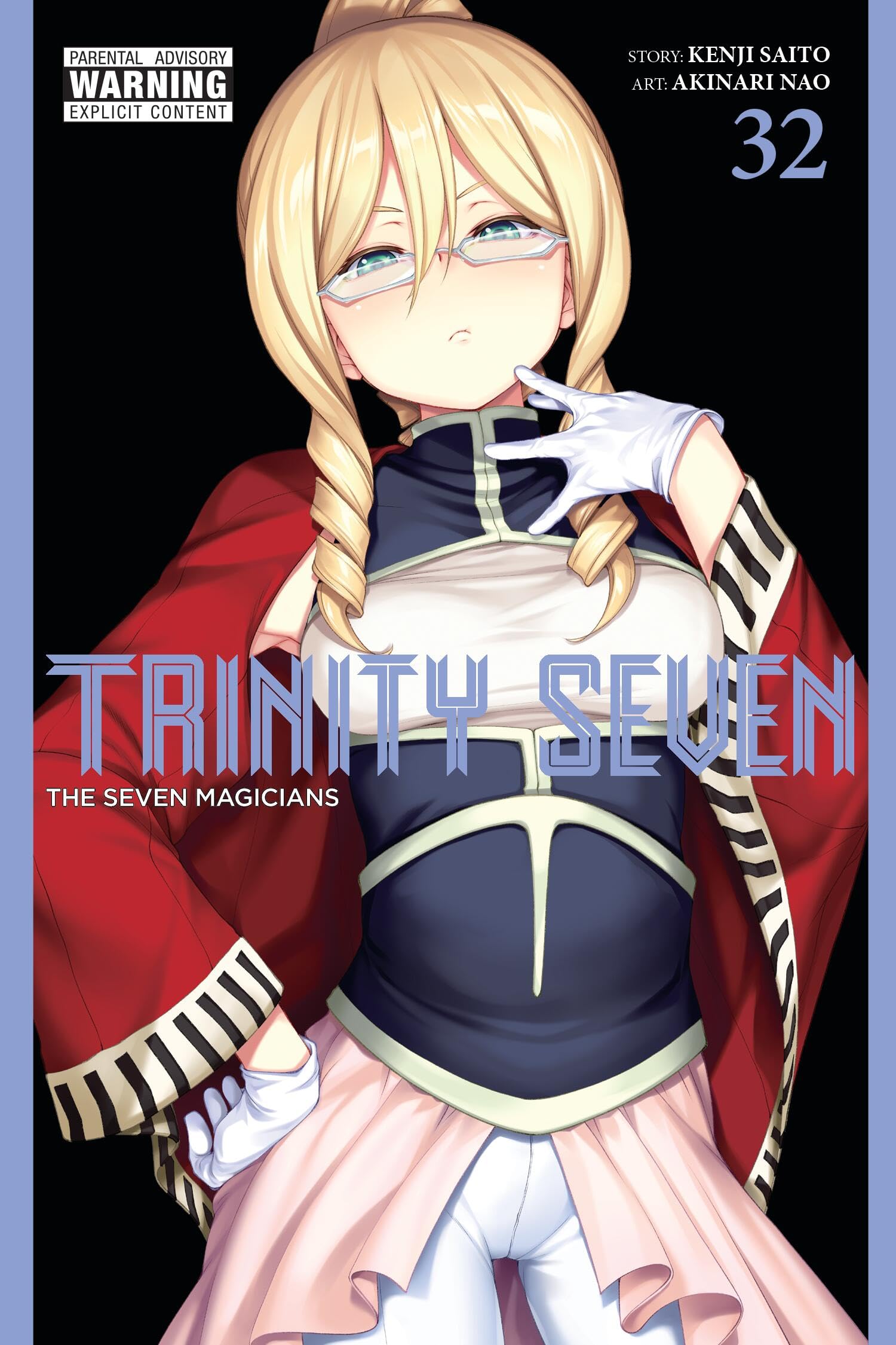 Trinity Seven, Vol. 32 The Seven Magicians by Akinari Nao (Paperback Book)