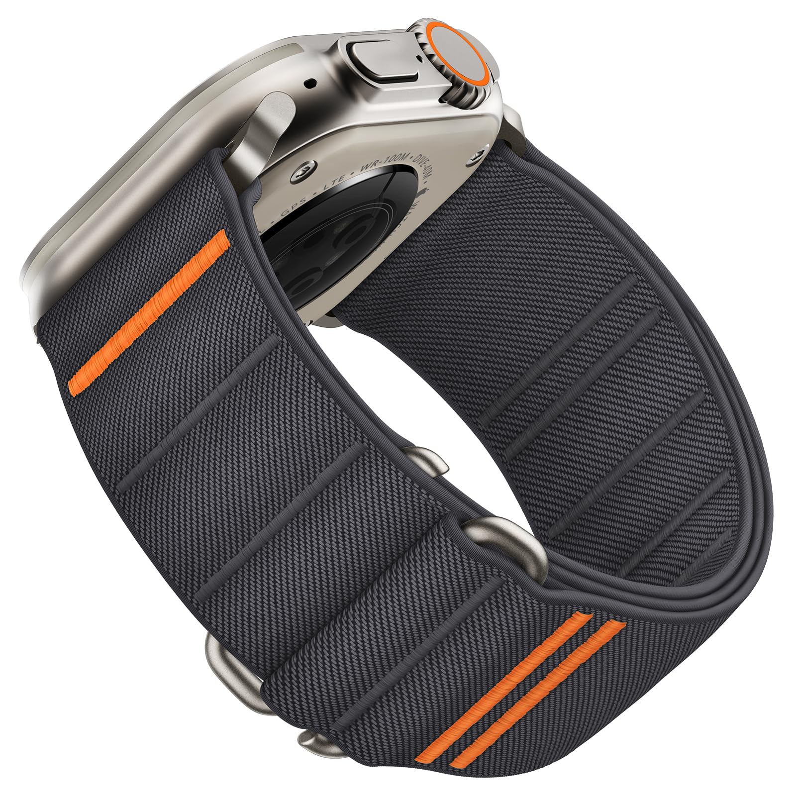 SuitisbestSport Bands Compatible with Apple Watch Ultra Band 49mm 46mm 45mm 44mm 42mm 38mm 40mm 41mm, Stretchy Nylon Sport Loop Strap for iWatch Series 11 10 9 8 7 6 5 4 3 2 1, SE 3 2 1, Ultra 3 2 1