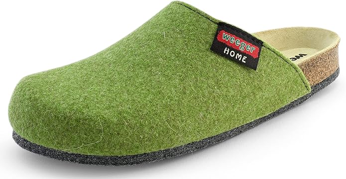 title=Pantoffelmann Tweed Bio Feltro Pantofola Sottopiede e ABS sentivo Unica 36-48
