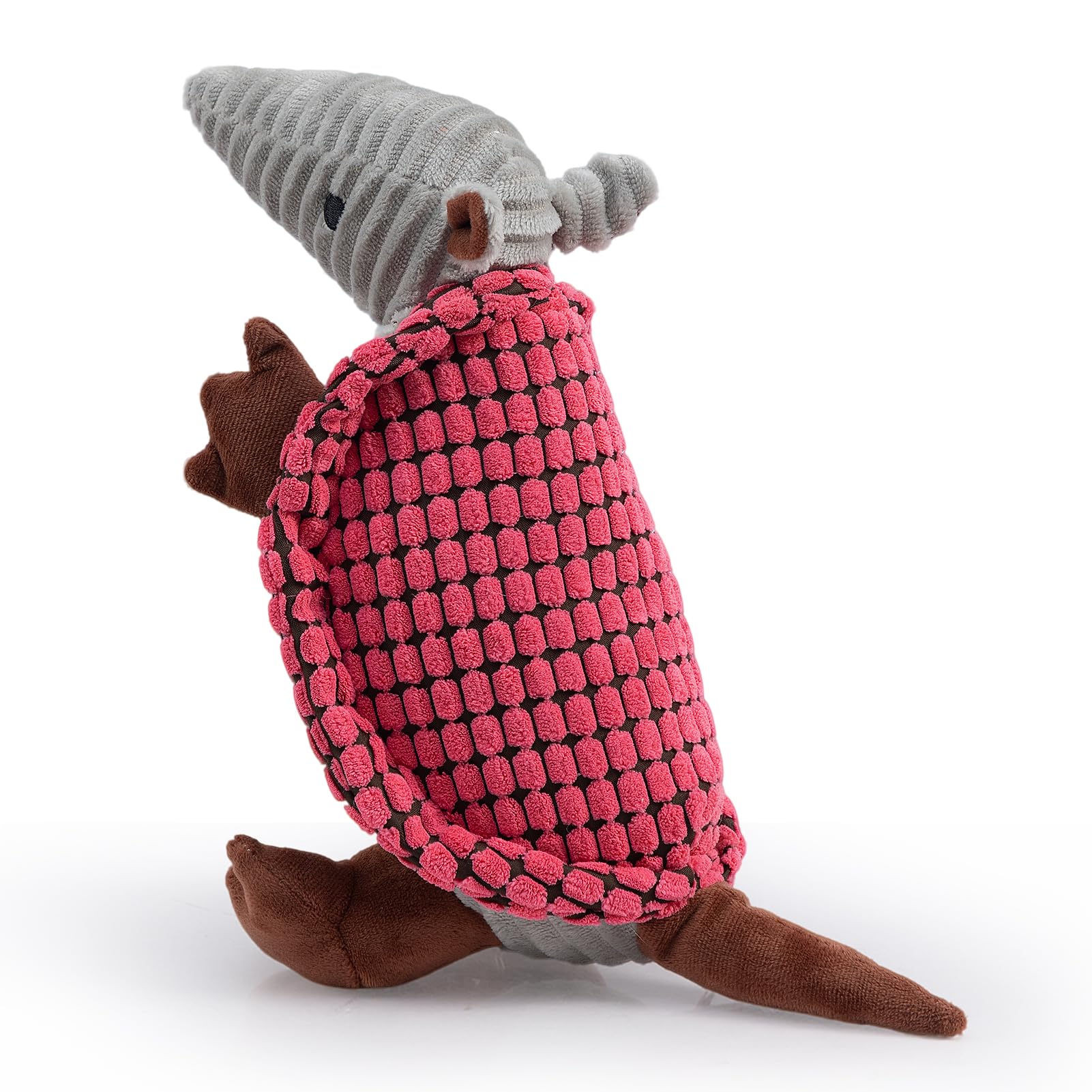 Hollypet Armadillo Squeaky Dog Toys for Medium Large Dogs, 10"