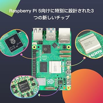 Raspberry Pi 5 Compatible 4GB Main Board/Japan MIC Certified