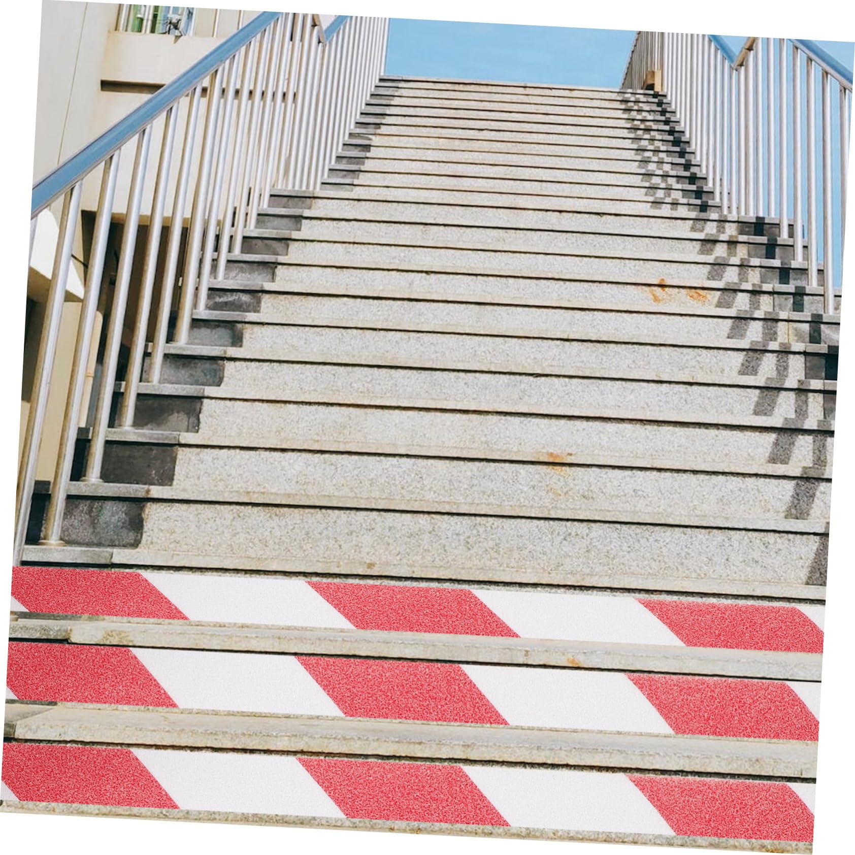 4rollen Rutschfestes Sicherheitsband Für Treppen Antirutsch-klebeband Mit Reflektierender Warnmarkierung Für Und Außenbereiche Installieren Und Langlebig