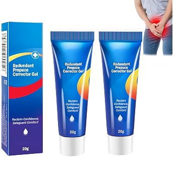 Phimosis Cream for Adults Natural Phimosis Corrector Gel Gentle and Easy Healing Correction Gel for Excess Foreskin Phimosis Correction Gel for Men Pack of 2