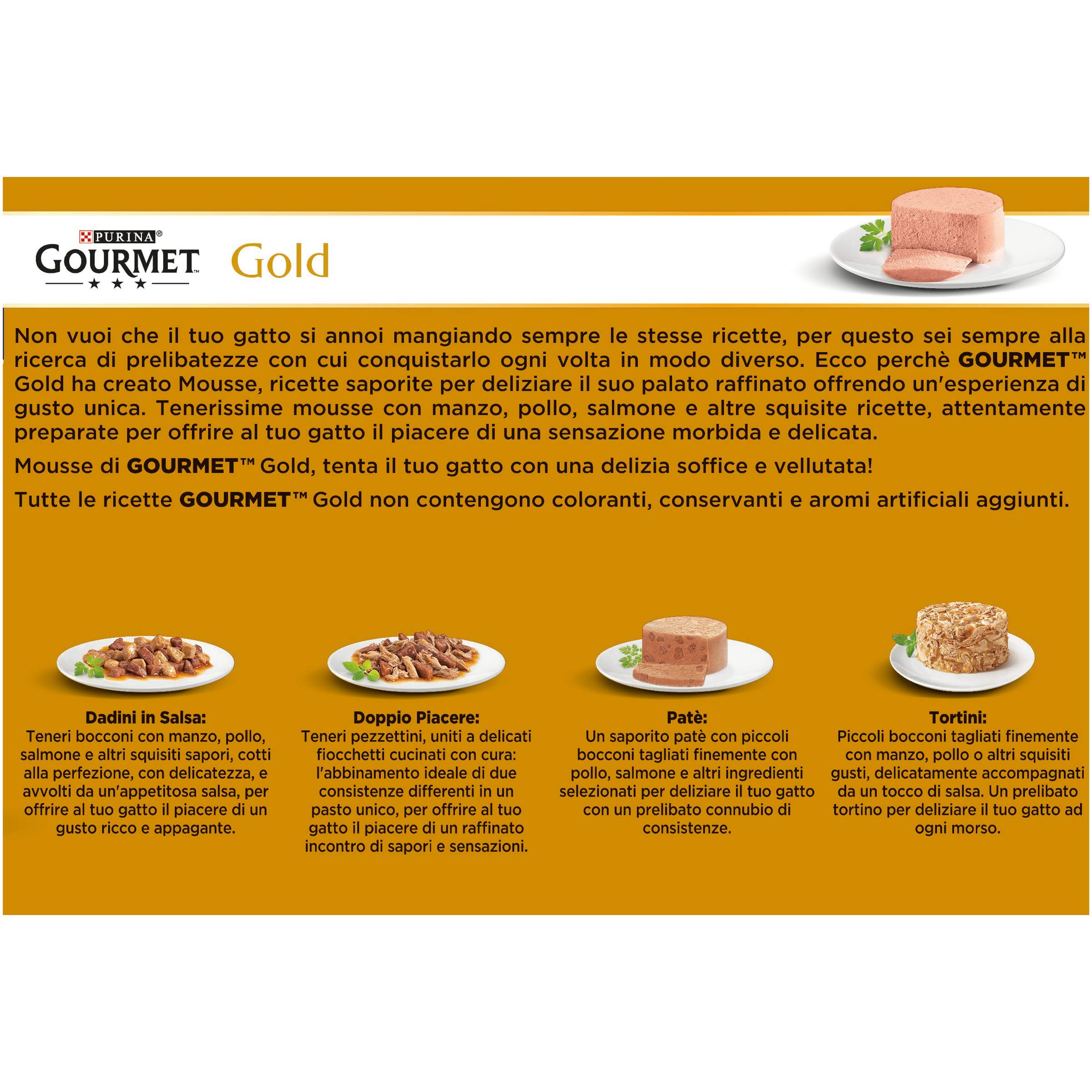 Gourmet Purina Gold mokra karma dla kotów