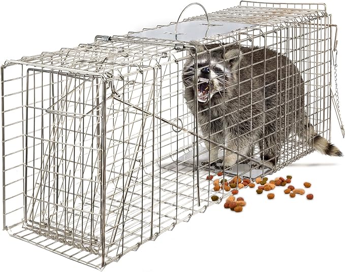 2 Best Dog Proof Raccoon Traps (Most Reliable & Durable) The OxGord Live Animal Trap