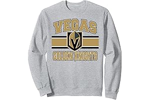 Vegas Golden Knights Stripe Gray Officially Licensed Sweatshirt