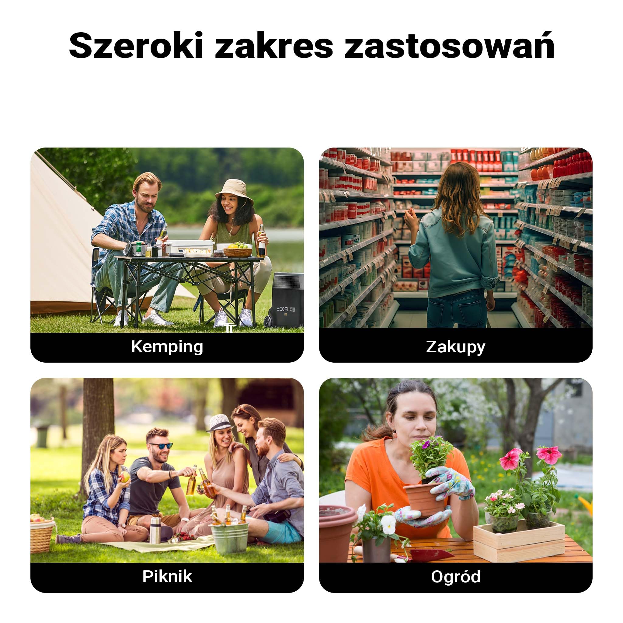 Składany wózek transportowy z uchwytem do 100 kg, kompaktowa przyczepka kempingowa i towarowa, solidny wózek plażowy, turystyczny i ogrodowy