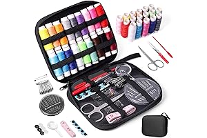 JUNING Portable Sewing Kit for Easy and Convenient Repairs, Travel, and Emergency Preparedness