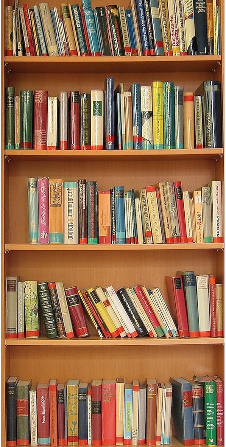 CafePress Bookshelf Books Library Bookworm Readi Large Beach Towel, Soft Towel with Unique Design