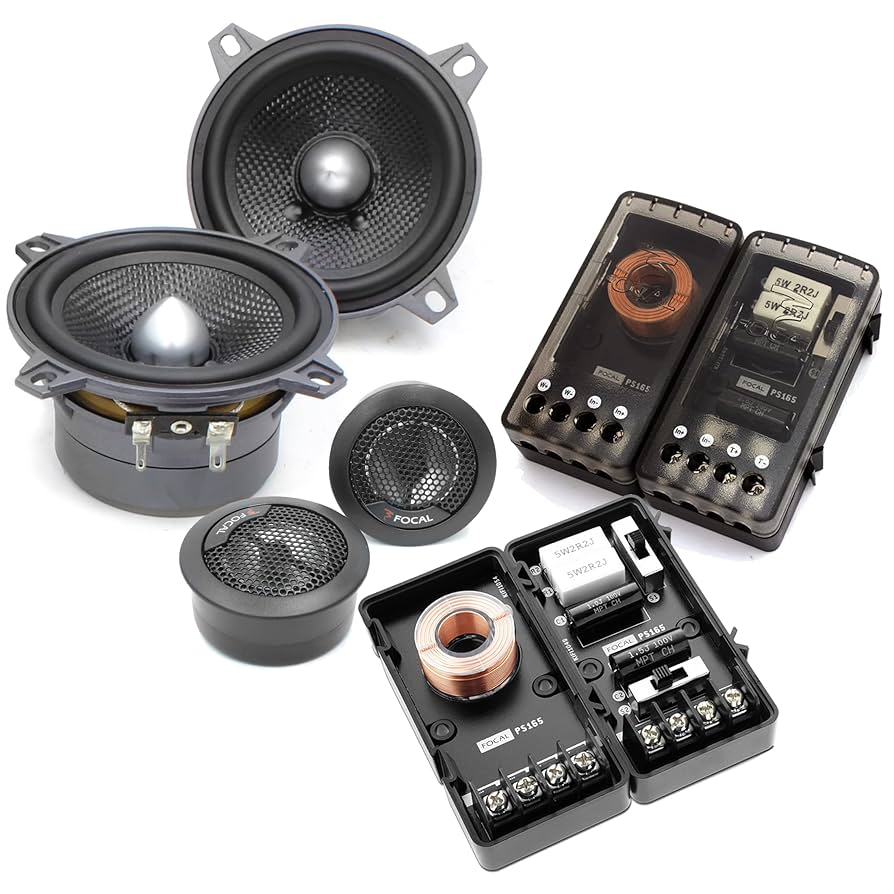 Amazon.co.jp: Focal 100A1 SG 4インチ 2ウェイコンポーネント