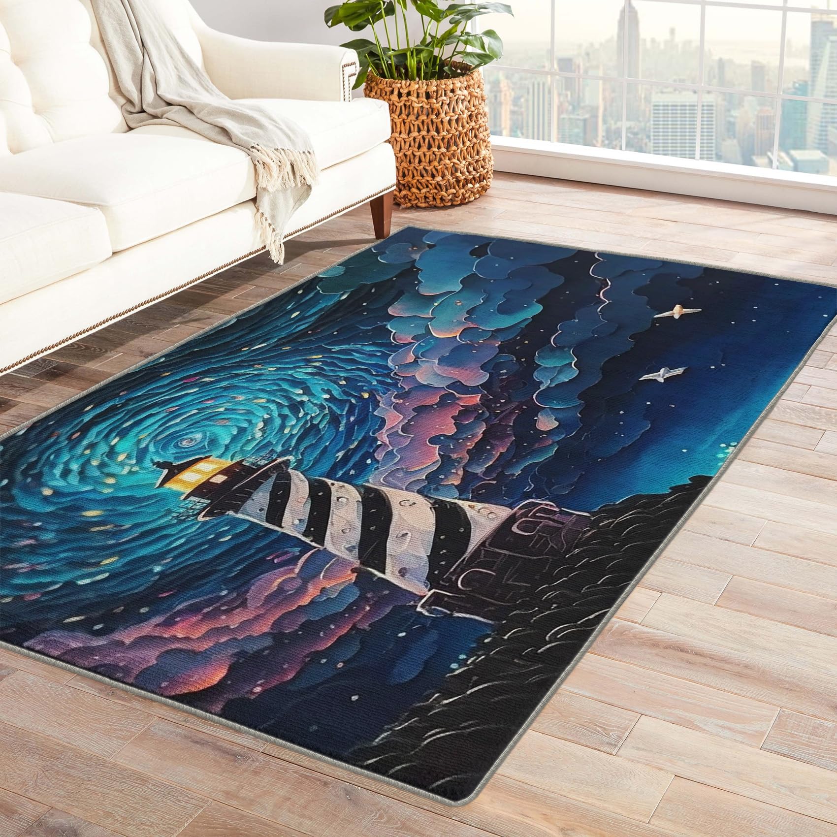 Lighthouse Themed Area Rugs | Bryont Blog