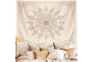 Neasow Tapestry: A Bohemian Haven with Cream Tapestry Elegance