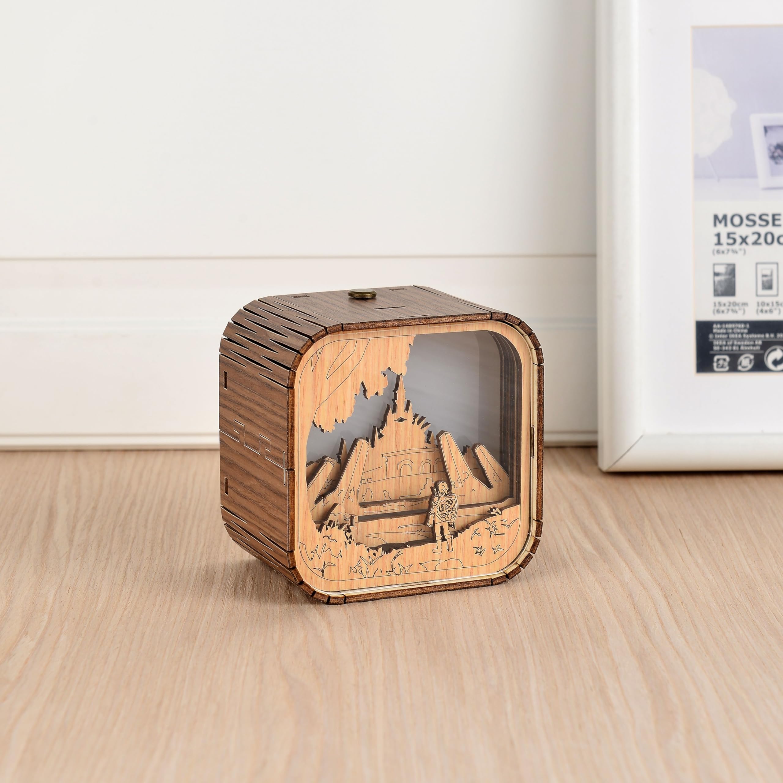 Miss Li Garden Boîte à Musique Artisanale Faite à la Main, Meilleur Cadeau pour Amoureux, Amis Lors de Festivals, Anniversaires (Legend Zelda Song of Storms)