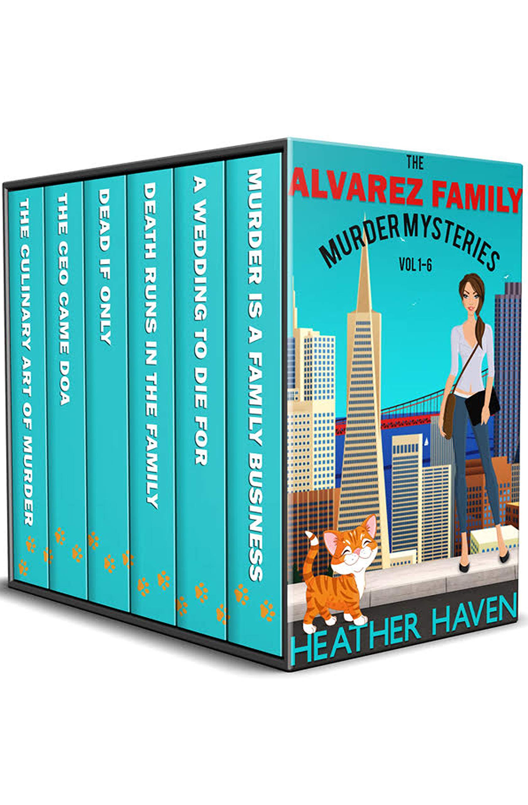 The Alvarez Family Murder Mysteries (Books 1-6)