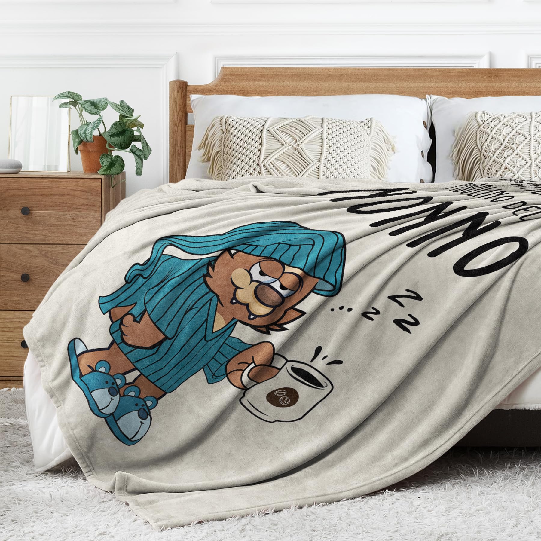 Masuecoin - 50x60 Pollici Coperta In Flanella, Regalo Per Nonno, Compleanno, Festa Del Nonno E Natale, Idee Regalo Uniche