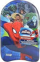 Marvel Spiderman Foam Kickboard for Kids Swim Practice - 17.5" x 9.25" Buoyant Training Aid