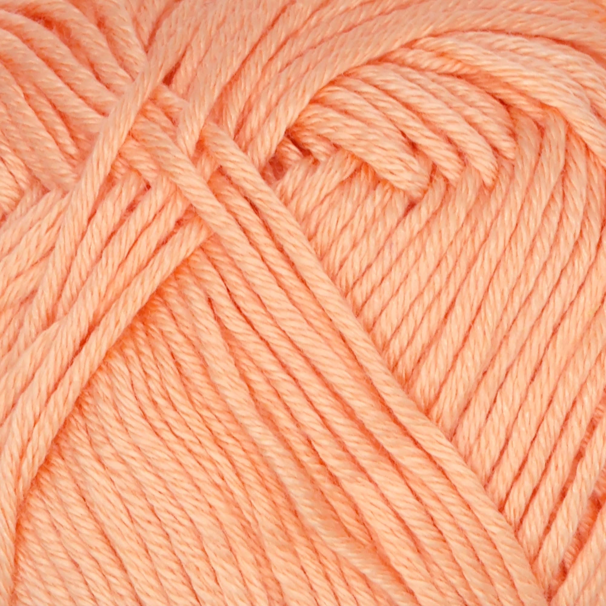JubileeYarn Bamboo Cotton Sport Yarn - 50g/Skein - Peach Cobbler - 4 Skeins, 411 Peach Cobbler - Image 2