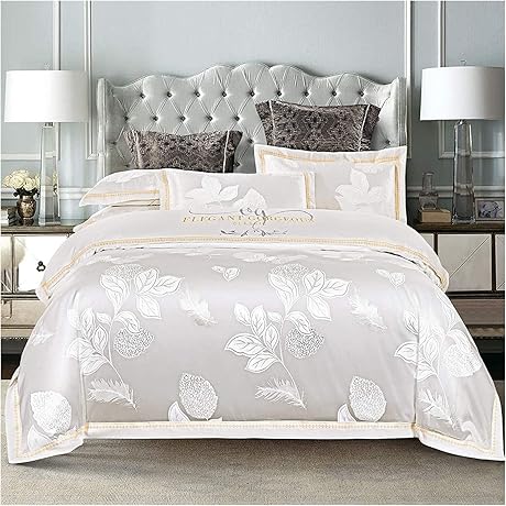 BUYT Premium Slumber Duvet Cover Set: Ultimate Satin Luxury for Your Bed