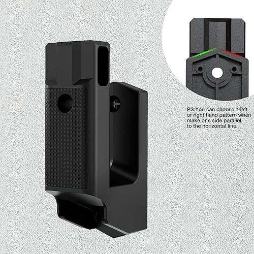 Miniatura 2 de Soporte de pistola mejorado con soporte Mag, soporte de pisotl oculto para Glock17, 19, 26, 31, 32, 33, 34, 44, 45, montaje de pistola para sala de