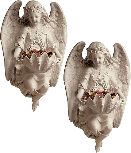 Miniatura 1 de Design Toscano Brixton Abbey Angel - Escultura de pared (juego de 2)