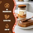 PBPow Original Peanut Butter Powder | Gluten Free, No Artificial Flavour, No GMO | 80% Less Fat | Healthy Snacking For Kids, After Gym, Breakfast| 216g Protein in 425g, Pack Of 1 gallery image