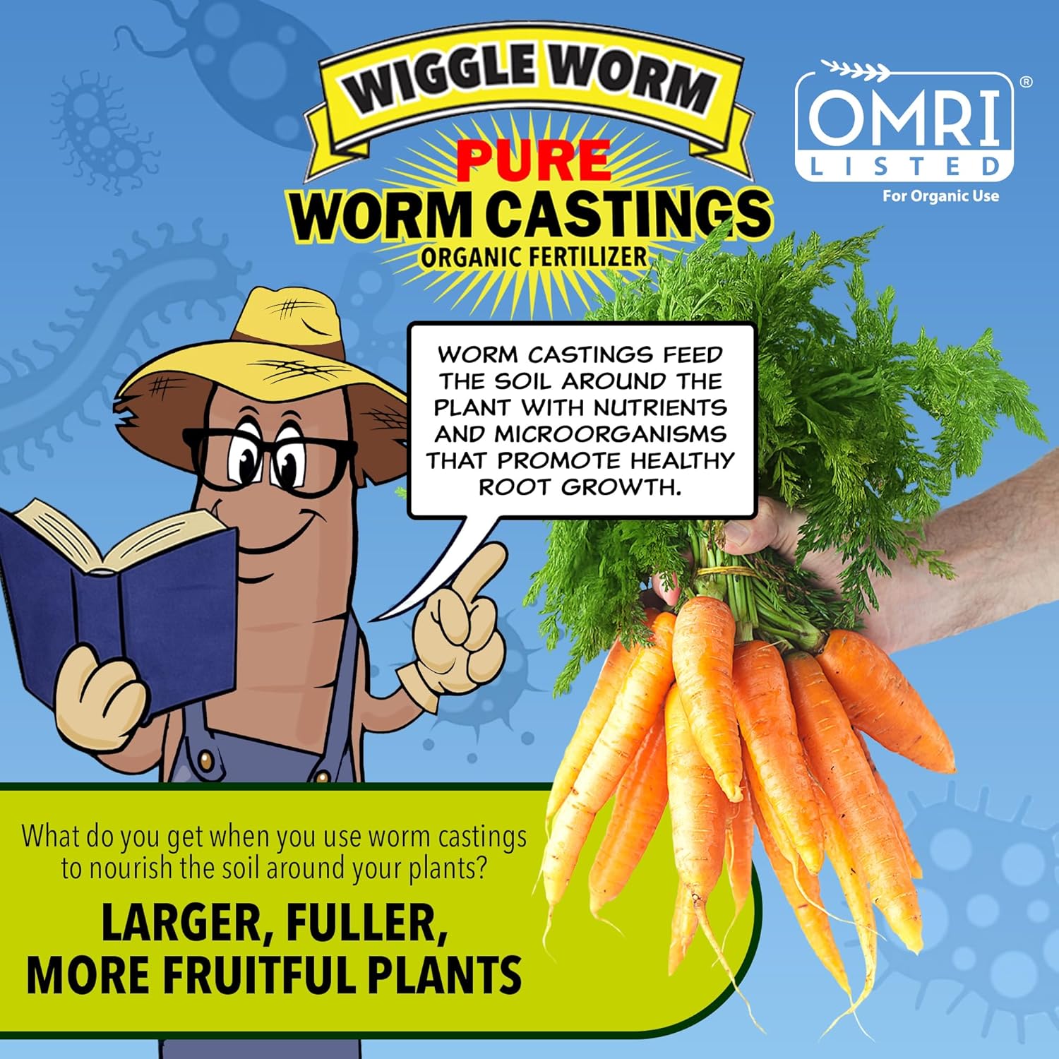100% Pure Organic Mineral-Dense Worm Castings Fertilizer in Resealable Zipper Pouch, 4.5lbs - Improves Soil Fertility and Aeration for Growing Better Houseplants, Vegetables, and More - Image 6