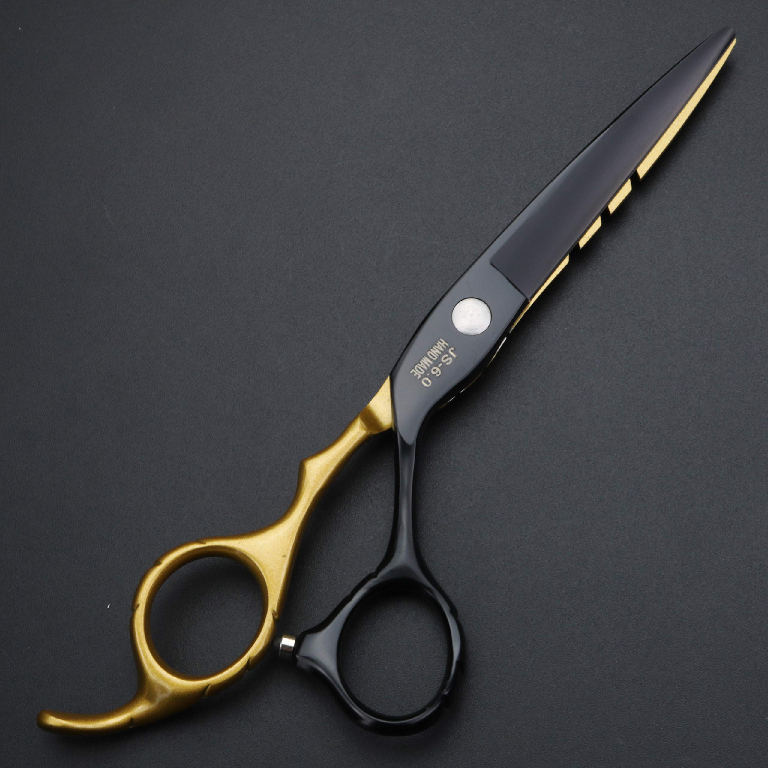 JIESENYU Friseurschere 6 Zoll – Japanischer Edelstahl, Scharf & Bequem
