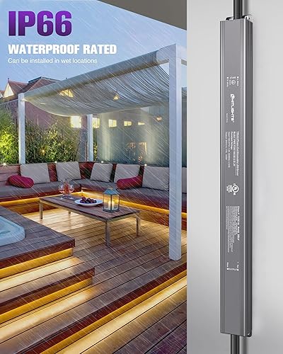 Miniatura 10 de Controlador de luces LED regulables transformador 110 V CA-12 V  24 V CC alimentación de baja tensión compatible con Lutron y Leviton cocinas