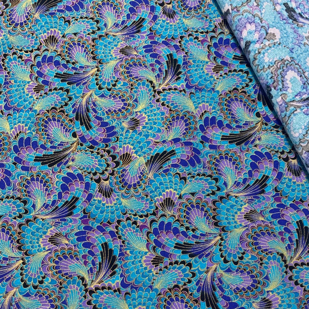 Jukway Cotton Fabric by The Metre, 100x145 cm, 100% Cotton Fabrics - Image 2