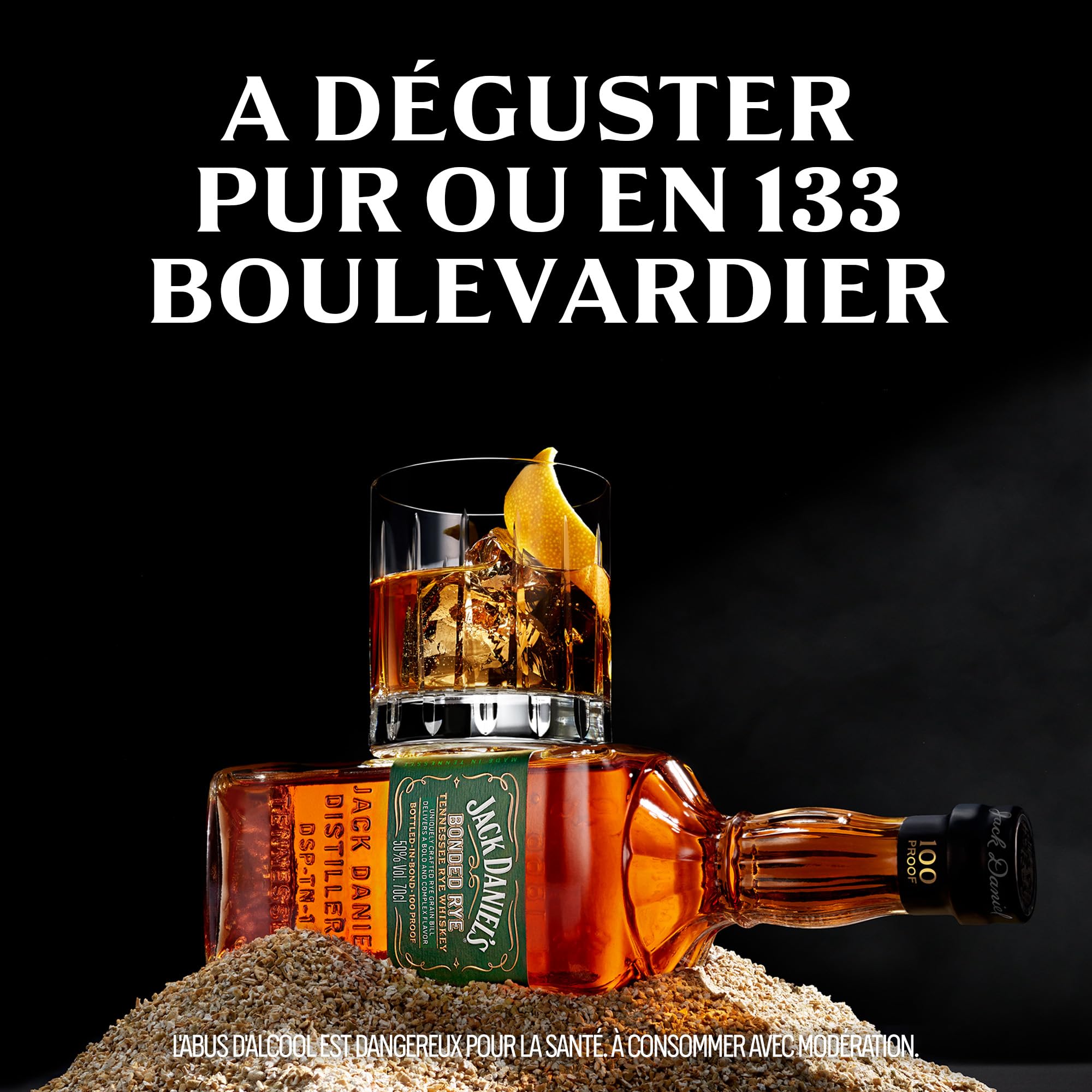Jack Daniel’s Bonded Tennessee Rye Whiskey 70cl