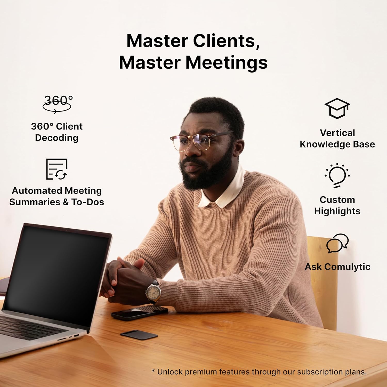 Comulytic Note Pro AI Voice Recorder, Unlimited Transcribe & Summarize, One Tap Recording Device with AI Note Taking, Support 113 Languages, 64GB, Audio Recorder for Calls, Meetings, Lectures, Black - Image 6