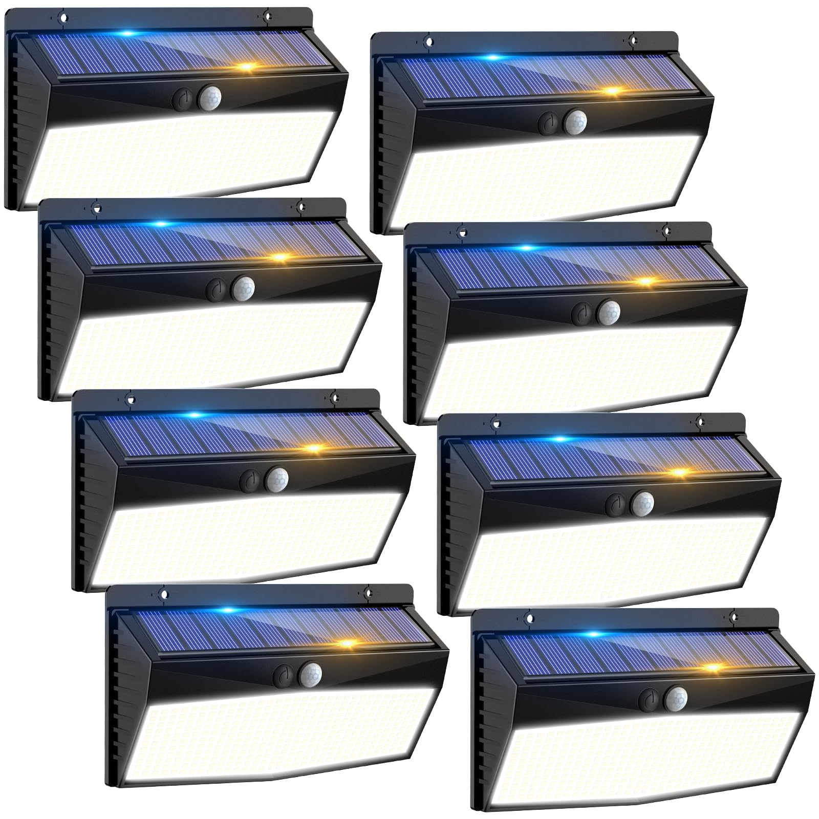 Peasur 368LED Solarlampen für Außen mit Bewegungsmelder