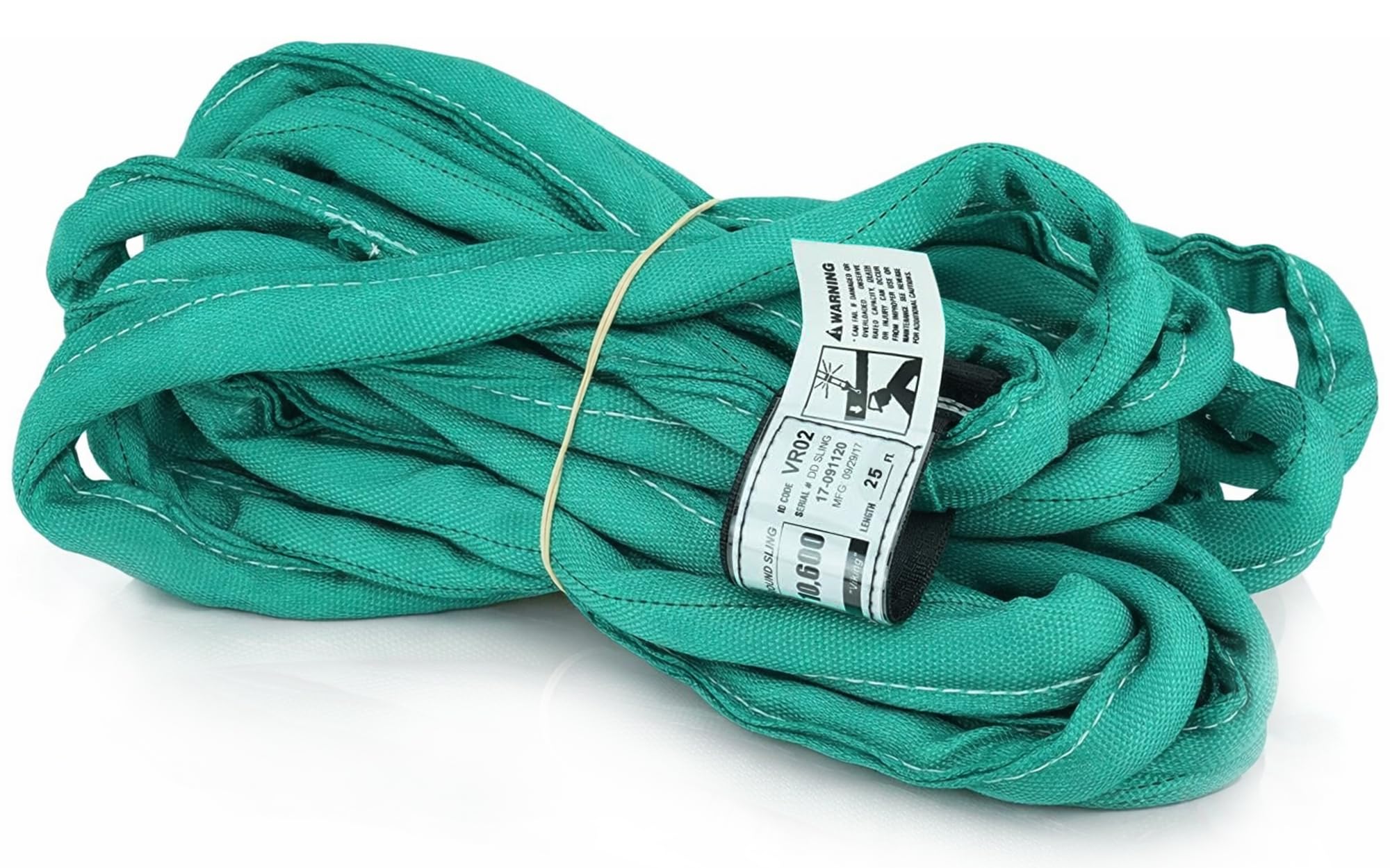 Chenango Supply VR2 Sling - 20ft Green Round -11 Chenango Supply VR2 Sling - 20ft Green Round -11