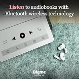 Bigme B6 Mini E-Paper Reader | 6" Glare-Free Black-and-White E Ink Display | Android 14 | Audiobooks | 64GB | White - 2
