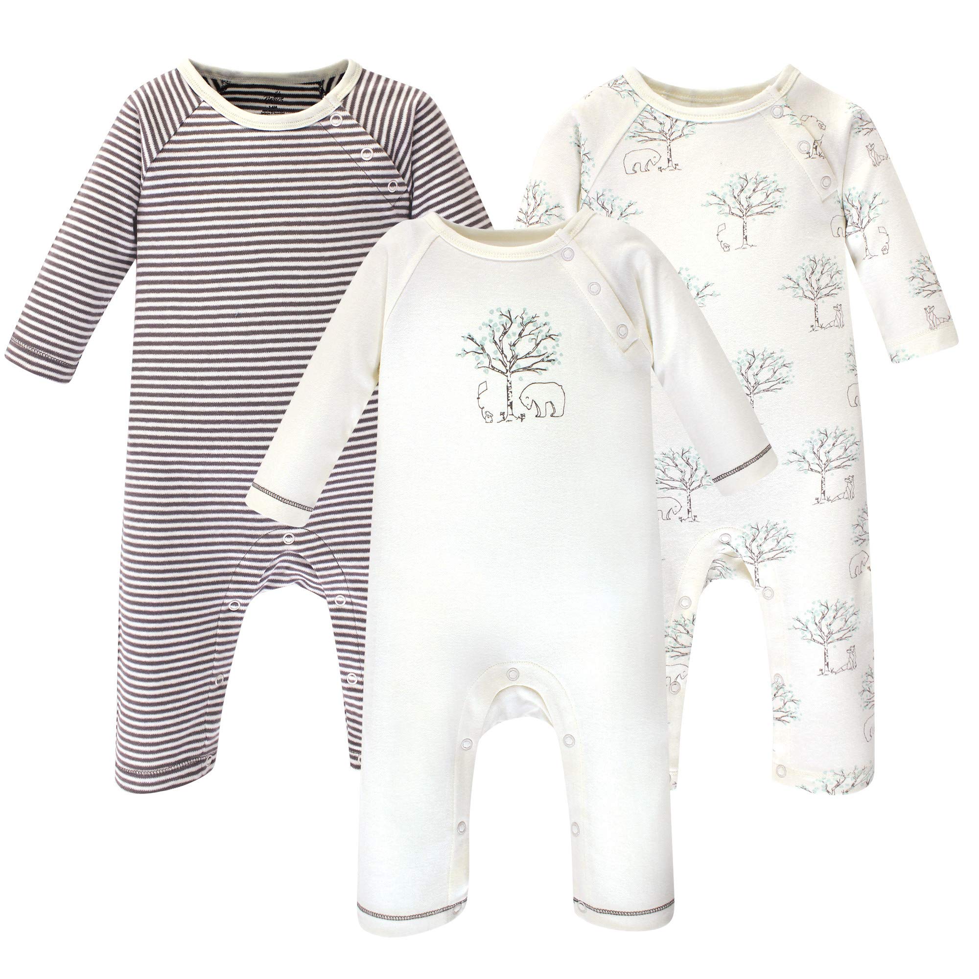 Touched by Nature Baby-Mädchen Unisex Union Anzüge aus Bio-Baumwolle Overalls