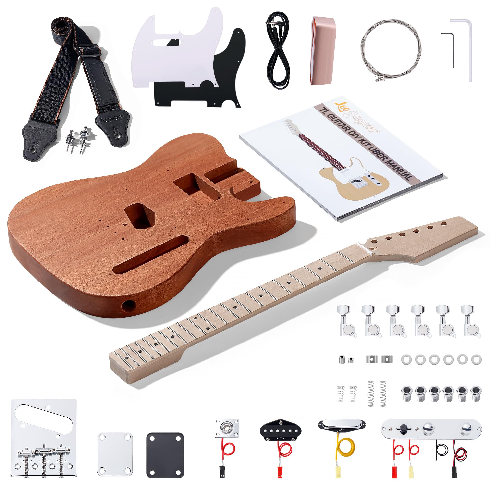 Leo Jaymz DIY Electric Guitar Kits (TL)