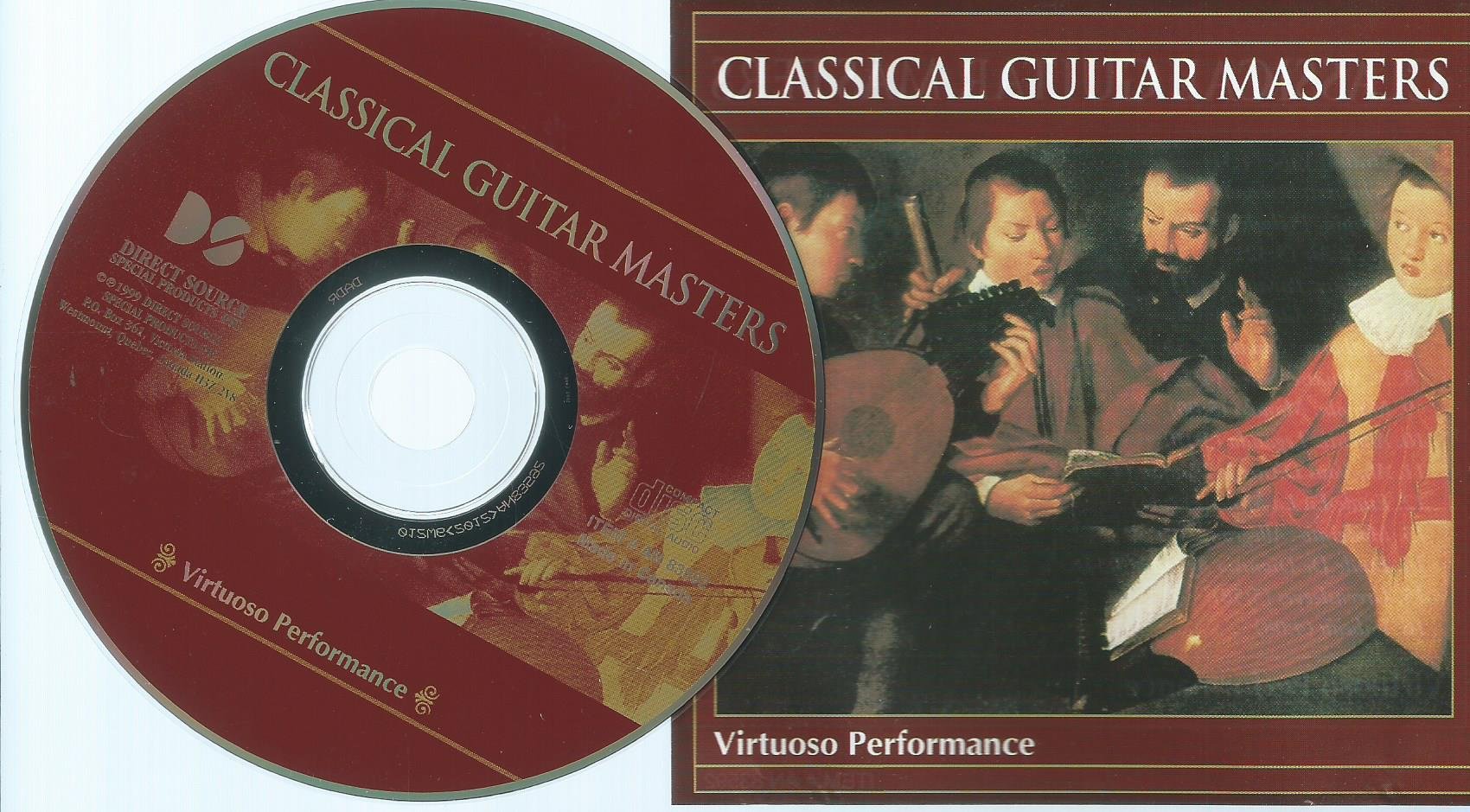 Classical Guitar Masters: Virtuoso Performance [Audio CD]